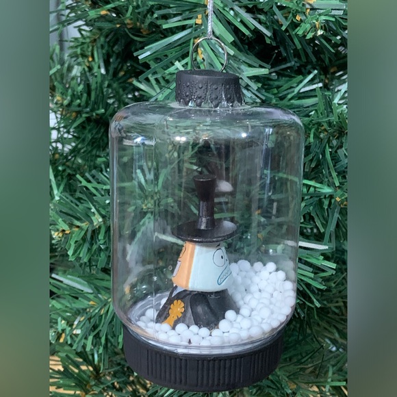 Nightmare Before Christmas The Mayor Christmas Ornament Faux Snow Globe - Picture 2 of 10